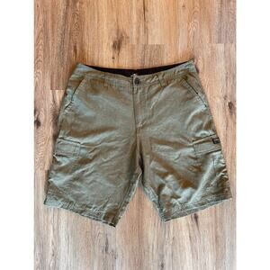 Green O’Neill Shorts Size 36 Standard Fit 10” Inseam